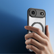 Панель Dux Ducis Aimo Mag Case with Magnetic Ring and Stand для Apple iPhone Air Black (6971824153354) - зображення 6