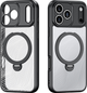 Панель Dux Ducis Aimo Mag Case with Magnetic Ring and Stand для Apple iPhone 17 Pro Black (6971824153361) - зображення 2