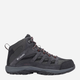 Buty trekkingowe męskie Columbia Crestwood Mid Waterproof 2100641089 43.5 (10.5US) Ciemnoszare (195981558562) - obraz 1