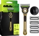 Станок Gillette Labs Champion Gold Edition з миючим елементом 5 лез 5 картриджів настінне кріплення - зображення 1