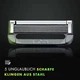 Станок для гоління чоловічий Gillette Labs Razer Gaming edition з миючим елементом дорожній футляр 5 лез 5 картриджів магнітна док-станція - зображення 6