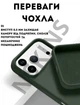 Чехол силиконовый Elegant Silicone Premium Stylish Case without MagSafe для Apple iPhone 17 Pro Max (6.9) Forest Green - изображение 2