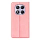 Чехол Taba Retro-Skin для Xiaomi Redmi Note 14 Pro 4G книжка с визитницей кожа PU розовый - изображение 5