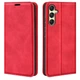 Чехол Taba Retro-Skin для Samsung Galaxy A16 / A165 книжка с визитницей кожа PU красный - изображение 1