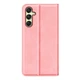 Чехол Taba Retro-Skin для Samsung Galaxy A16 / A165 книжка с визитницей кожа PU розовый - изображение 5