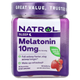 Мелатонин, Melatonin, Natrol, вкус клубника, 10 мг, 90 жевательных конфет (NTL-07331) - изображение 1