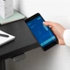 Регульований по висоті стіл ІКЕА IDÅSEN 160х80 см темно-сірий (s49280990) - зображення 6