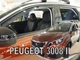 Дефлекторы окон ветровики Peugeot 3008 5D 17- вставные 4шт Heko Пежо 3008 АМ0054261 - изображение 1