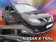 Дефлектори вікон вітровики Nissan X-Trail 3 T32 5D 13-21 вставні 4шт Heko Ніссан Х-Трейл АМ0007666 - зображення 1