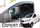 Дефлекторы окон ветровики Peugeot Expert 16- вставные 2шт Heko Пежо Эксперт АМ00071494 - изображение 1