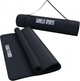 Duza mata do cwiczen, jogi, pilatesu Gorilla Sports Deluxe 190 x 100 x 1.5 cm czarna (4260200842343) (955555910060563) - Outlet - obraz 1