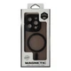 Чохол TPU+PC Magnetic Matte Camera Lens with Magsafe для iPhone 16 Pro Max Колір Dark Green - изображение 3