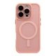Чохол TPU+PC Magnetic Matte Camera Lens with Magsafe для iPhone 16 Pro Max Колір Dark Green - изображение 15