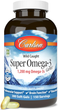 Омега-3, рыбий жир, Wild caught Super Omega-3 Gems, Carlson Labs, 1200 мг, 300 капсул (CAR-01523) - изображение 1