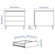 Комод ІКЕА PLATSA 60х57х73 см Фоннес білий (s49277247) - изображение 4