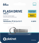 Флеш пам'ять Platinet 64GB USB 3.2 K-Depo Silver (PMFMK364) - зображення 2