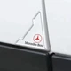 Защита углов двери Mercedes Benz 2шт силикон 45х55мм прозрачные - изображение 5
