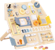 Drewniana tablica manipulacyjna EcoToys XL 2557 (5905817008988) - obraz 3