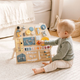 Drewniana tablica manipulacyjna EcoToys XL 2557 (5905817008988) - obraz 8