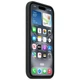 Чохол панель силіконовий OEM Premium Silicone case with Magsafe MagFit Magnetic Ring для Apple iPhone 17 (6.3") Black - зображення 4