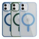 Чохол NEW TPU Color with Magsafe для iPhone 12/12 Pro Колір Navy Blue - зображення 2