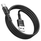 Кабель Hoco для X83 Type-C Victory charging data cable (L=1M) Black - зображення 6