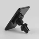 Автотримач для телефона HOCO CA23 Lotto series magnetic air outlet holder Black - изображение 3
