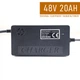 Charger 48V 20AH Оригінальний зарядний пристрій, AGM, графен на 4 батареї - зображення 1