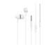 Наушники (проводные) Hoco для M34 honor music universal earphones with microphone 3.5mm White - изображение 4