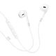 Наушники (проводные) Hoco для M109 Pure joy wire control earphones with microphone 3.5mm White - изображение 11