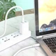 Кабель Hoco для X84 Type-C to Type-C Solid 60W charging data cable (L=1M) White - изображение 11