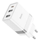 Мережевий зарядний пристрій Hoco N21 Pro Tourer PD30W (2A1C) charger(EU) White - зображення 12