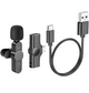 Беспроводной петличный микрофон Borofone BFK12 Type-C - Black - изображение 2