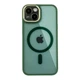 Чохол TPU+PC+Metal Calais with MagSafe для iPhone 14 Колір Black - изображение 7