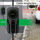 Мобільний зарядний пристрій для електромобілів Qoltec EV з регулюванням 2 в 1 Type 2 3.5 кВт 5 м (5901878524689) - зображення 9