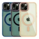 Чохол TPU+PC+Metal Calais with MagSafe для iPhone 14 Колір Black - изображение 2