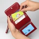 Женский кошелек с ручкой Mode Small Pocket Red - изображение 4