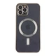 Чохол TPU Metallic Full Camera with Magsafe для iPhone 12 Pro Колір Silver - изображение 1