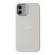 Чохол Silicone Case Metal Buttons (AA) для iPhone 12 Pro Max Колір White - изображение 1