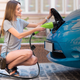 Мобільний зарядний пристрій для електромобілів Qoltec EV з регулюванням 2 в 1 Type 2 11 кВт 5 м (5901878524672) - зображення 12