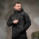 Тактична куртка Patron з підкладкою Omni-Heat чорна розмір S - зображення 4