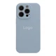 Чохол Silicone Case Full Size with Frame для iPhone 16 Pro Max Колір 70.Deep Navy - изображение 6