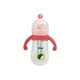 Пляшка пластикова з силіконовими ручками Mega Zayka 260 мл MGZ-0200(Pink) - зображення 1