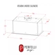 Витяжка PERFELLI DESIGN VISION 6 NERO SILENZIO - изображение 13