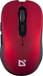 Мышь Defender Gassa MM-105 Wireless Red (4745090824438) - изображение 1