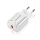 Зарядний пристрій для телефона QC3.0 18W 1xUSB швидка зарядка смартфону USLION UC6900 (TE-023) White - зображення 1