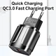 Сетевое зарядное устройство для телефона QC3.0 18W 1xUSB быстрая зарядка смартфона USLION UC6900 (TE-023) Black - изображение 4
