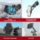 Автодержатель универсальный для телефона и смартфона на присоске Yesido C111 Black - изображение 5