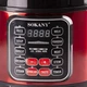 Мультиварка электрическая Sokany нержавеющая сталь 5 л красная 1000 Вт антипригарное покрытие (525109) - изображение 4