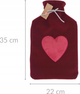 Чохол для грілки Home & Styling Collection з трикотажу 35 см Червоний (5902973444551) - зображення 2